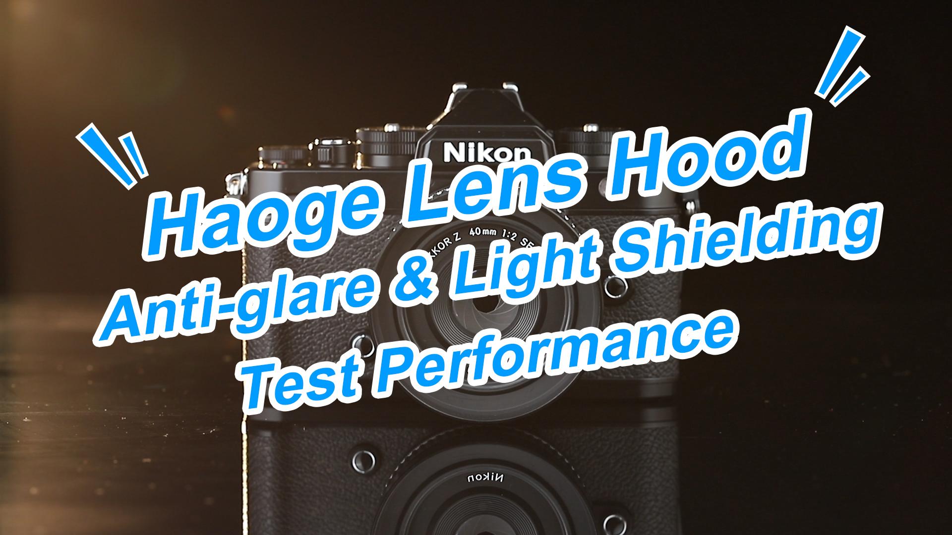 Amazon.com : Haoge Metal Squaret Lens Hood for Fujifilm XE5 XF
