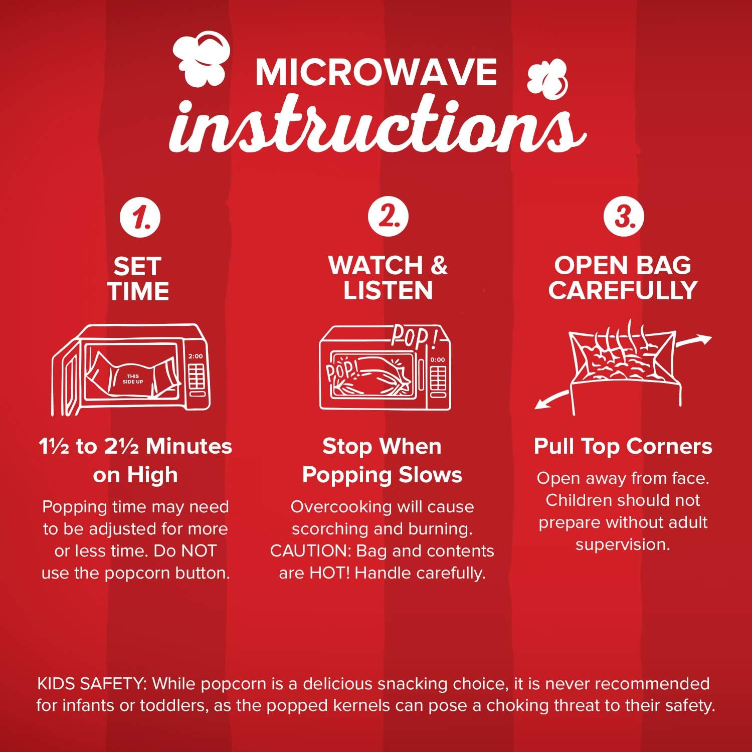 Orville Rcher’s Microwave corn, Kettle Corn, Fiber Per Serving,.,
