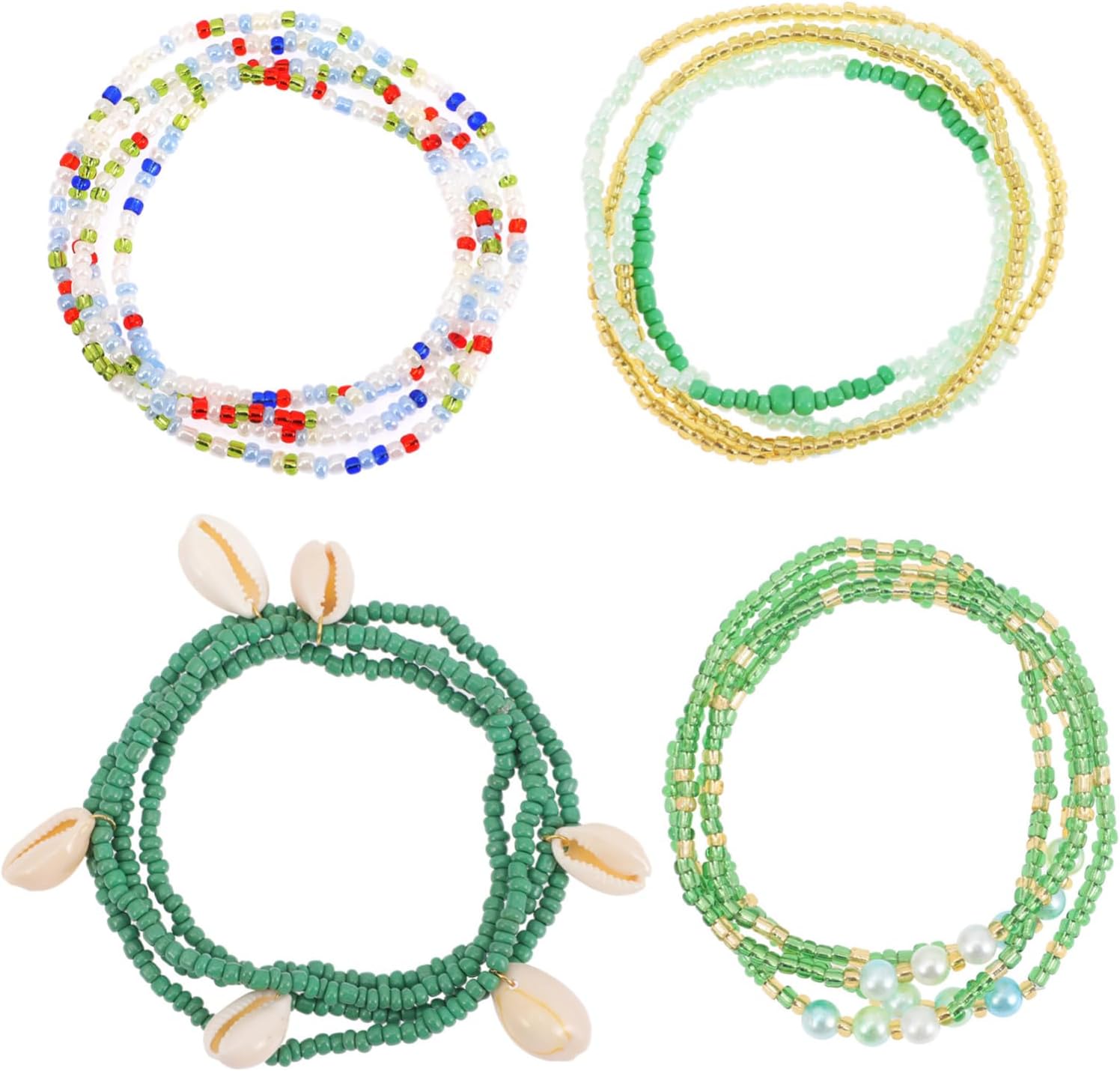 PACKOVE Seashell Waist Chain Jewelry Beach Breeze Bikini Women’s Accessories for Summer