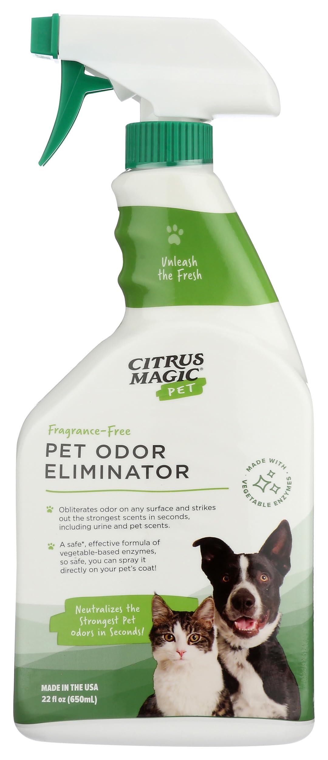 Citrus Magic Eliminador de olores de Mascotas Spray de 22 onzas