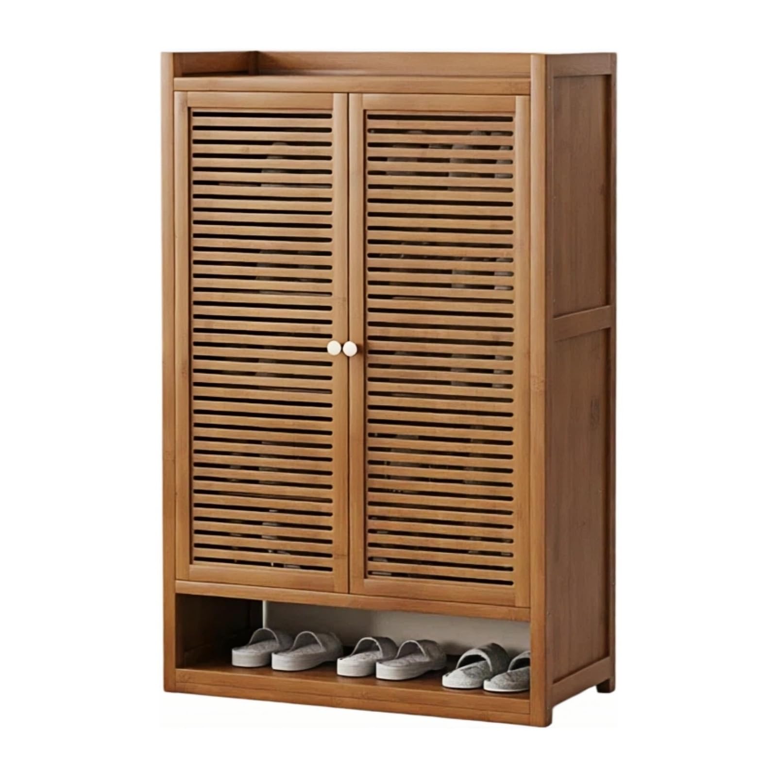 XUJUAN-0227 Shoe Cabinet Household Shoe Cabinet Indoor Entryway Rack for Doorway(Small)