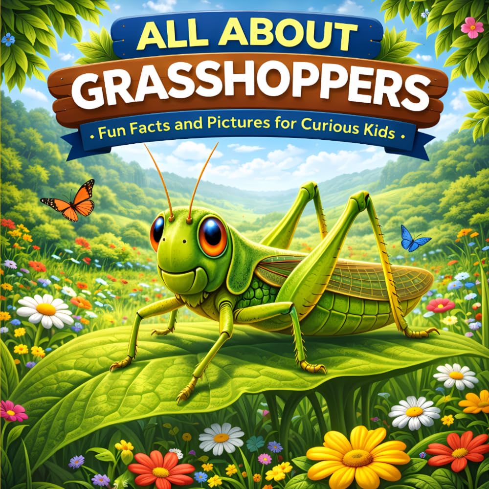 All About Grasshoppers: Fun Facts and Pictures for Curious Kids