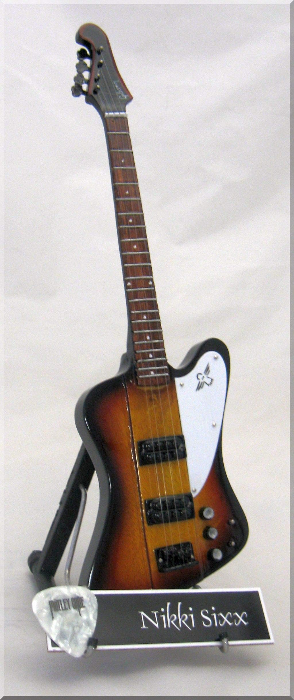 Nikki Sixx Miniature Guitar Bass Thunderbird-L8