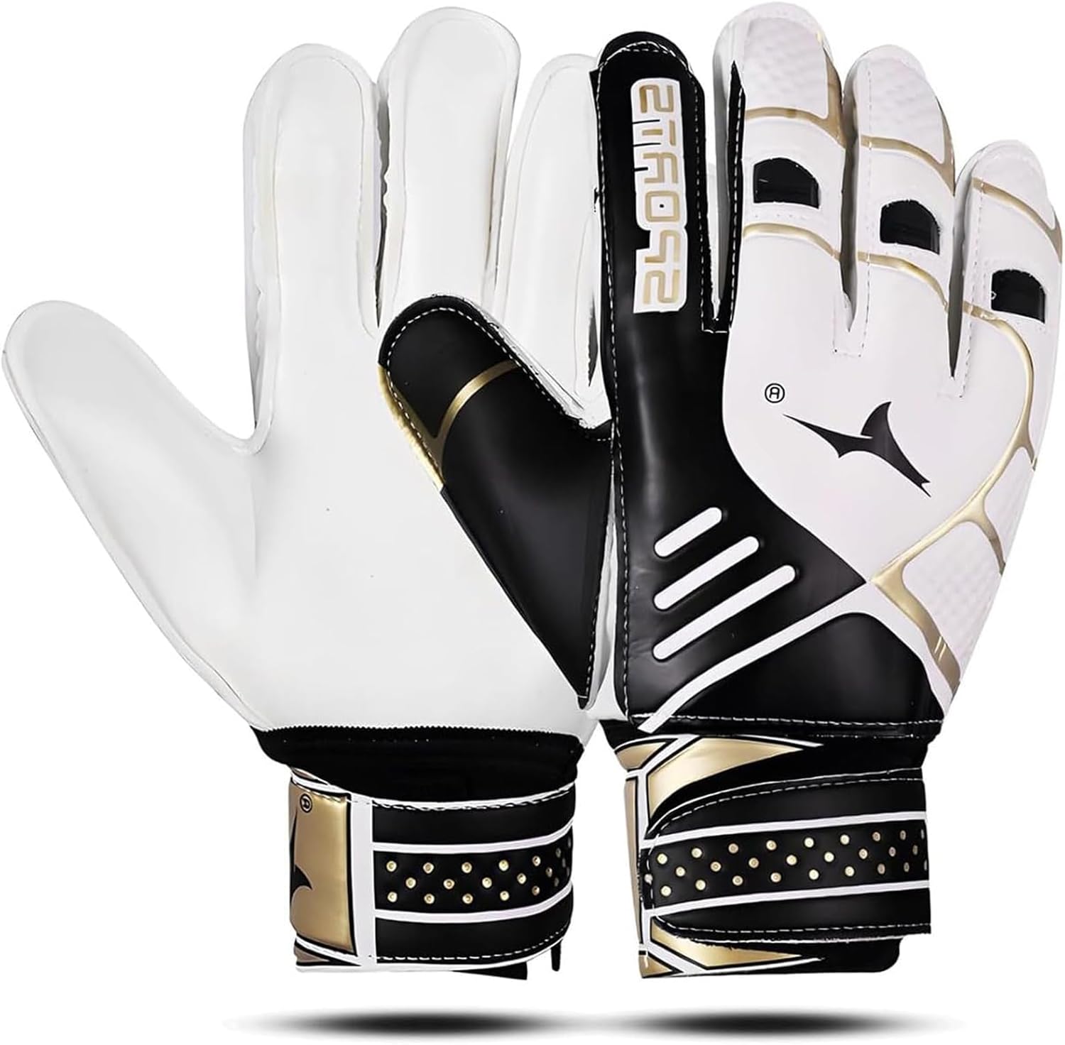 AnnuoYi Goalie Gloves, Football Goalkeeper Gloves, Kids Football Gloves ...