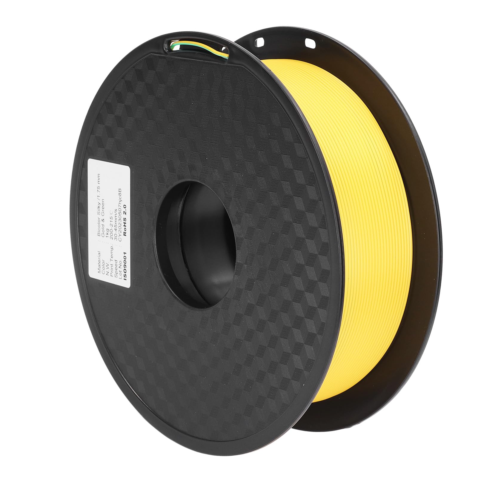 Drukarka 3D Filament PLA Dwukolorowy jedwabisty dichromatyczny Złoty Zielony 1,75 mm do materiałów eksploatacyjnych do druku 3D Materiał przyjazny dla środowiska Stabilny druk