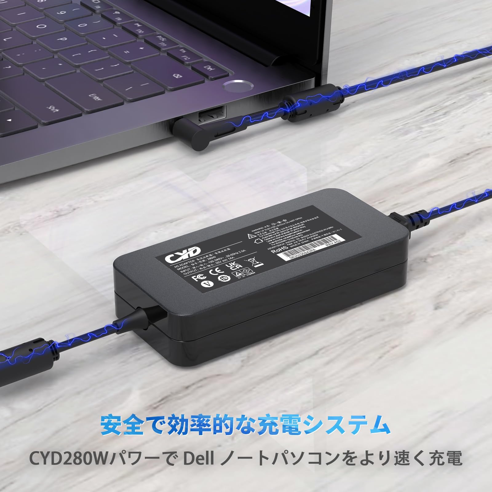 Amazon.co.jp: 230W 19.5V 11.8A 高速充電 充電器 対応 Asus Zephyrus 