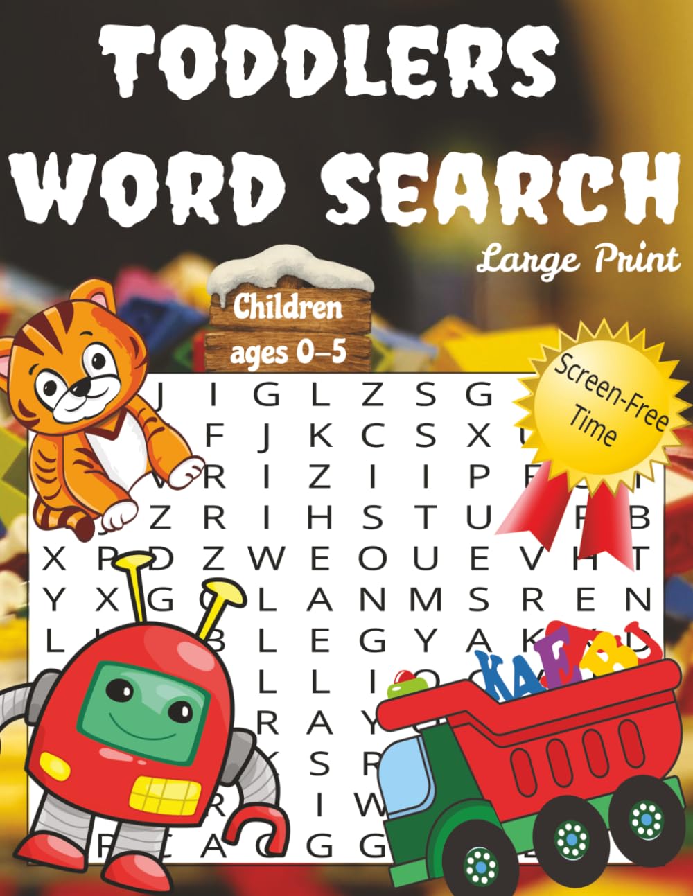 Toddlers word search: 110 Themed Search and Find Puzzles to Build Vocabulary | Spelling and Letter Recognition for Kindergarten and Preschool | ... Large Print Word Finds for Early Learners