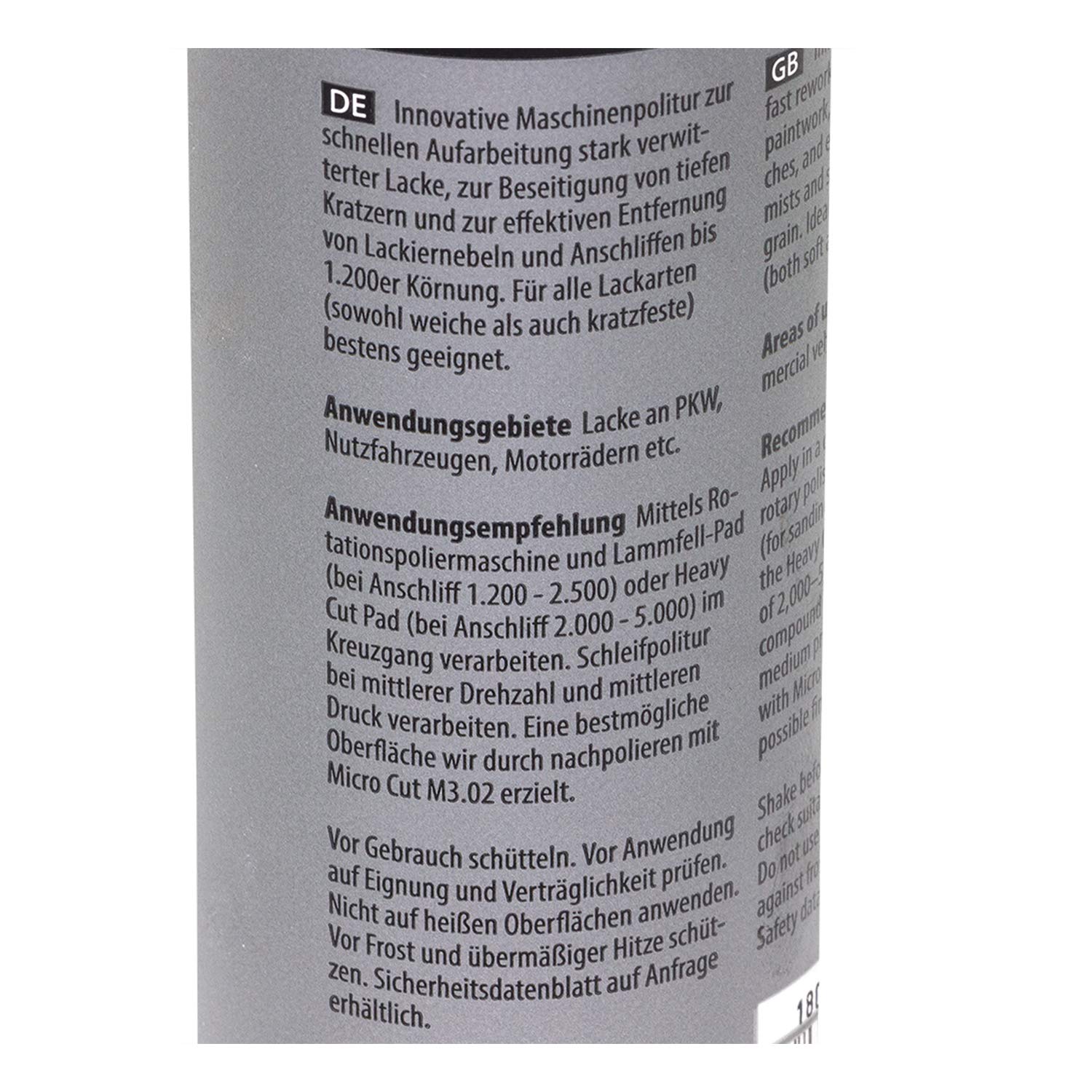 Grobe Schleifpolitur Siliconölfrei Heavy Cut H9.01 Koch Chemie 750 ml