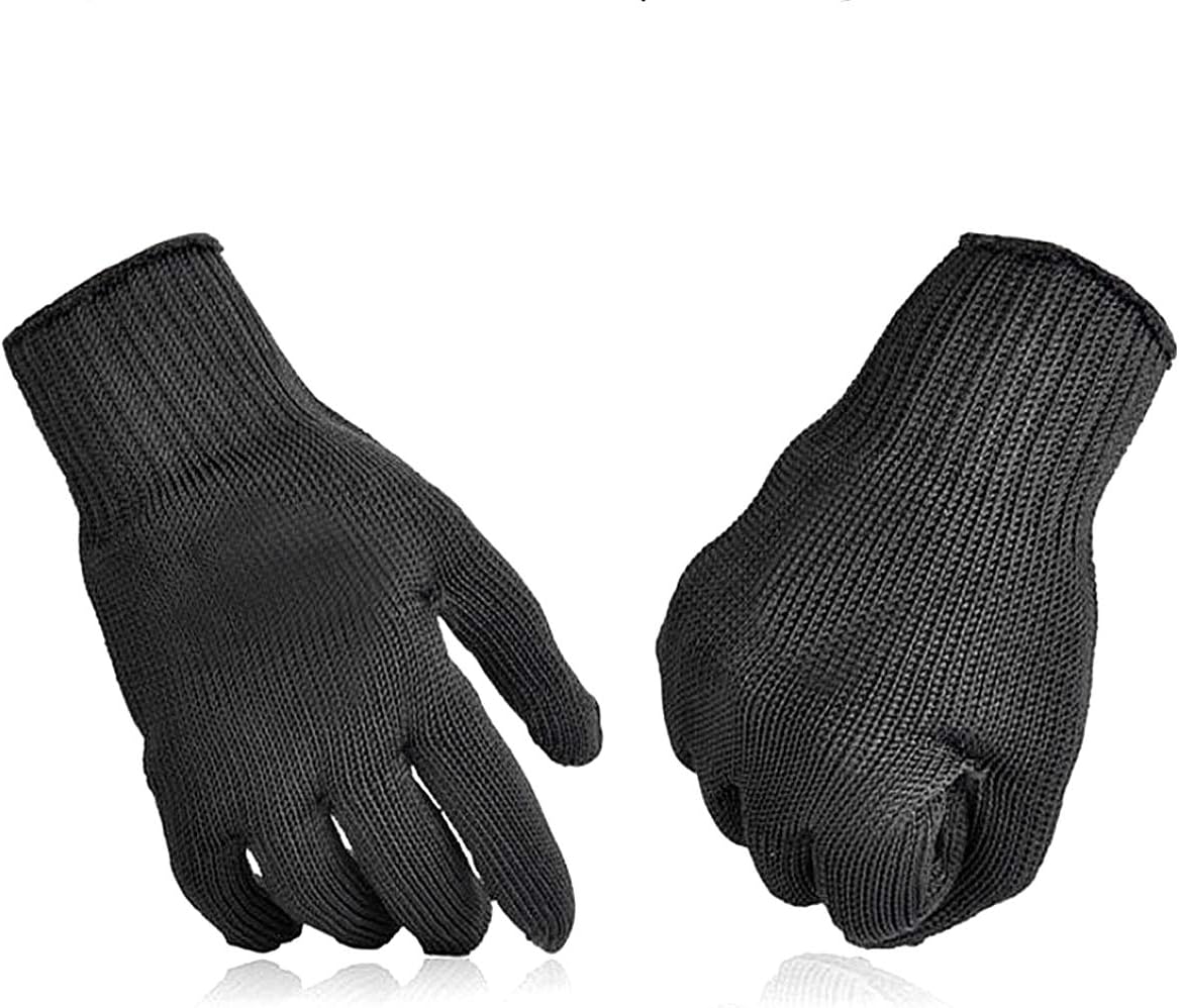 Inf-way Stainless Steel Wire Mesh Cut Resistant Safty Working Gloves