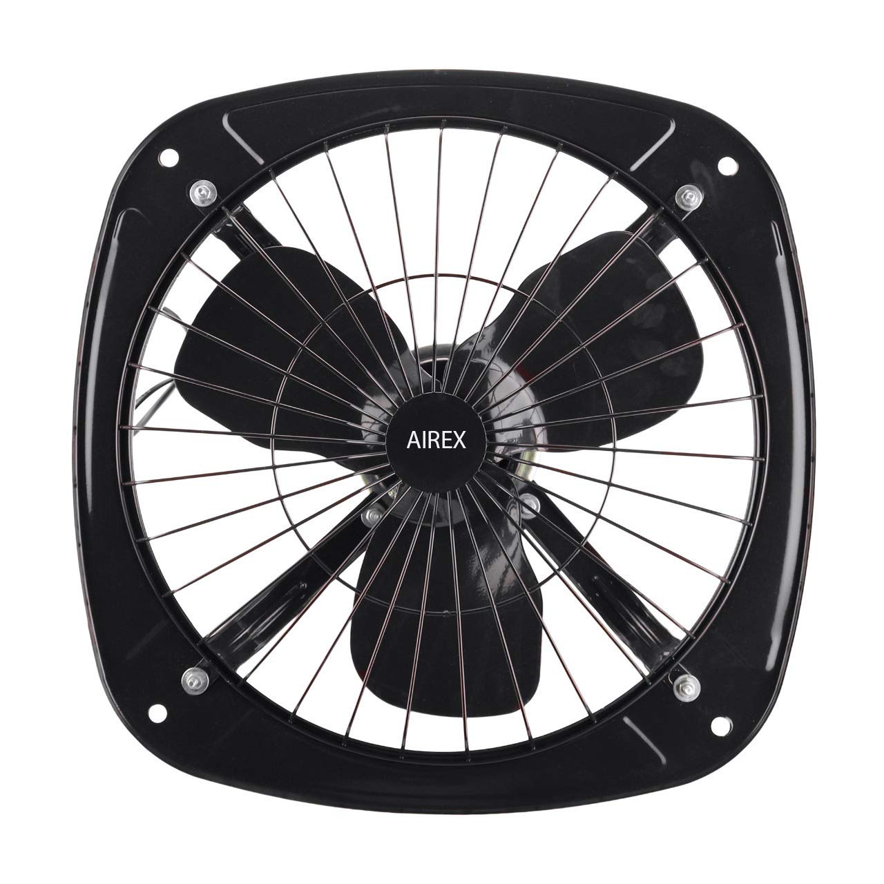 Airex 3 Blade Fresh AIR Exhaust Fan (12 Inch, Grey)