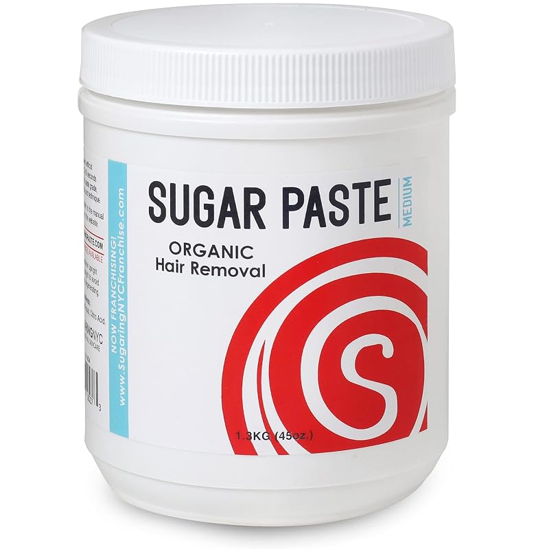 Pasta de açúcar Medium Sugaring NYC para depilação, 1,3 kg