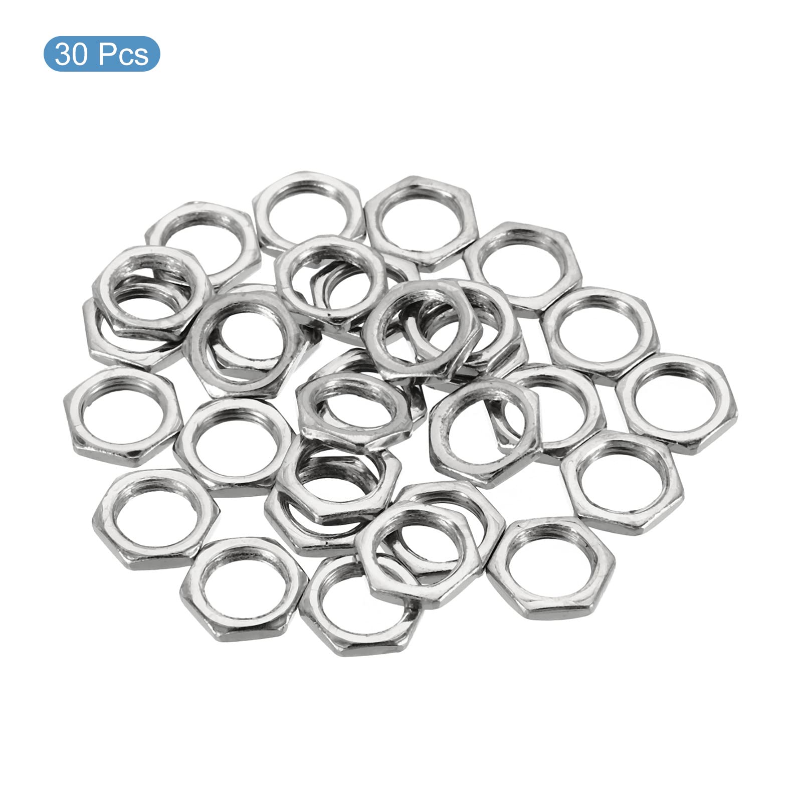 PATIKIL Hülsenmutter Set M4 - 100mm Runde Kupplungsmuttern Für DIY