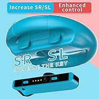 Vista 5 de TIZOPO 4 PCS Steering Wheel Compatible for Nintendo Switch Wheel, Family Sports Party Pack Accessories Compatible with Switch JoyCon Controllers