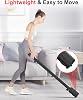 Dskeuzeew Walking Pad 2 in 1 - treadmill for at home 1-8km / h under desk Electric Treadmill Small treadmill with LED display and remote control