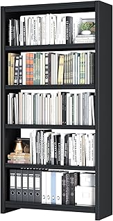 5-Tier Industrial Metal Bookshelf, 69