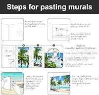 Vista 10 de Gold Modern Feather Fabric Wallpaper Living Room Bedroom Bathroom Large Wall Mural- 137"x96"（ not Peel and Stick）