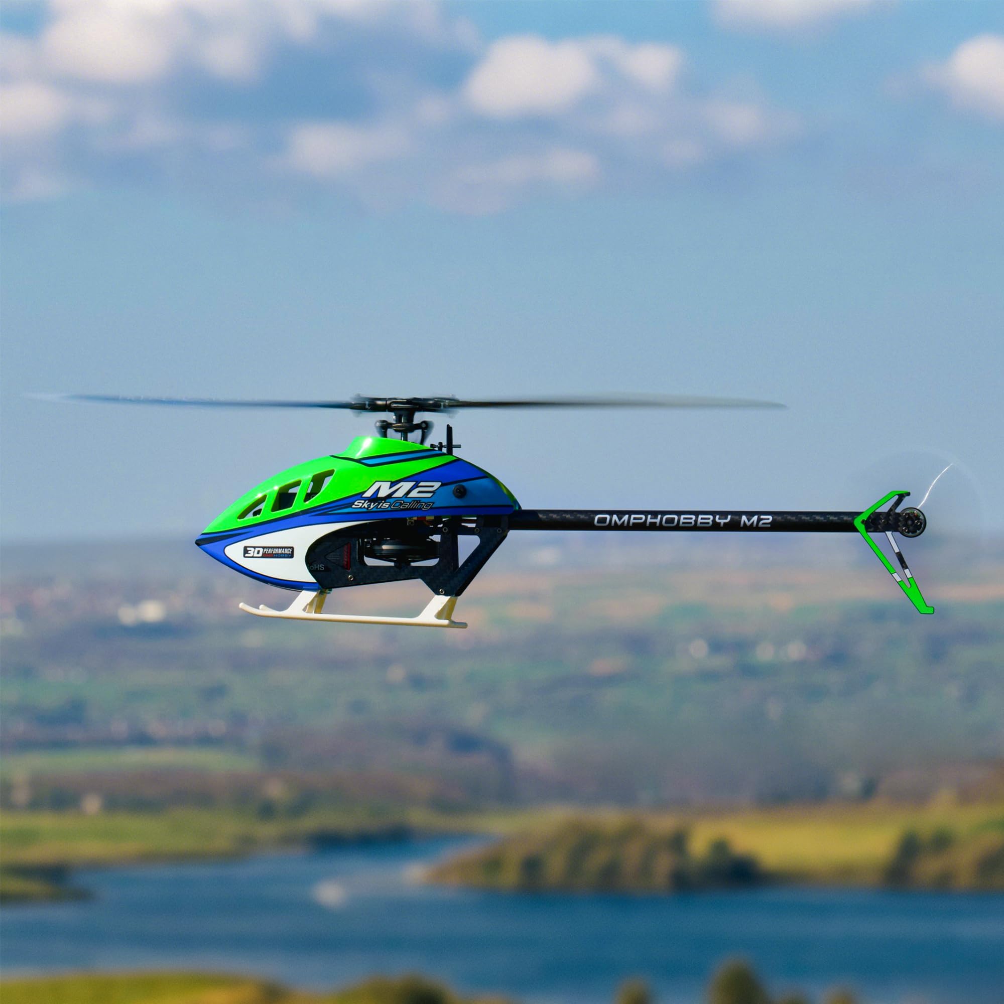 OMPHOBBY M2 V3 PRO RC Hubschrauber für Erwachsene, Unterstützt APP-Tuning und Telemetrie, 6Kanal 3D Bürstenlos-Direktantrieb, 320g Leicht, OFS3 Flugsteuerung, 200er Mini Helikopter Outdoor Orange PNP