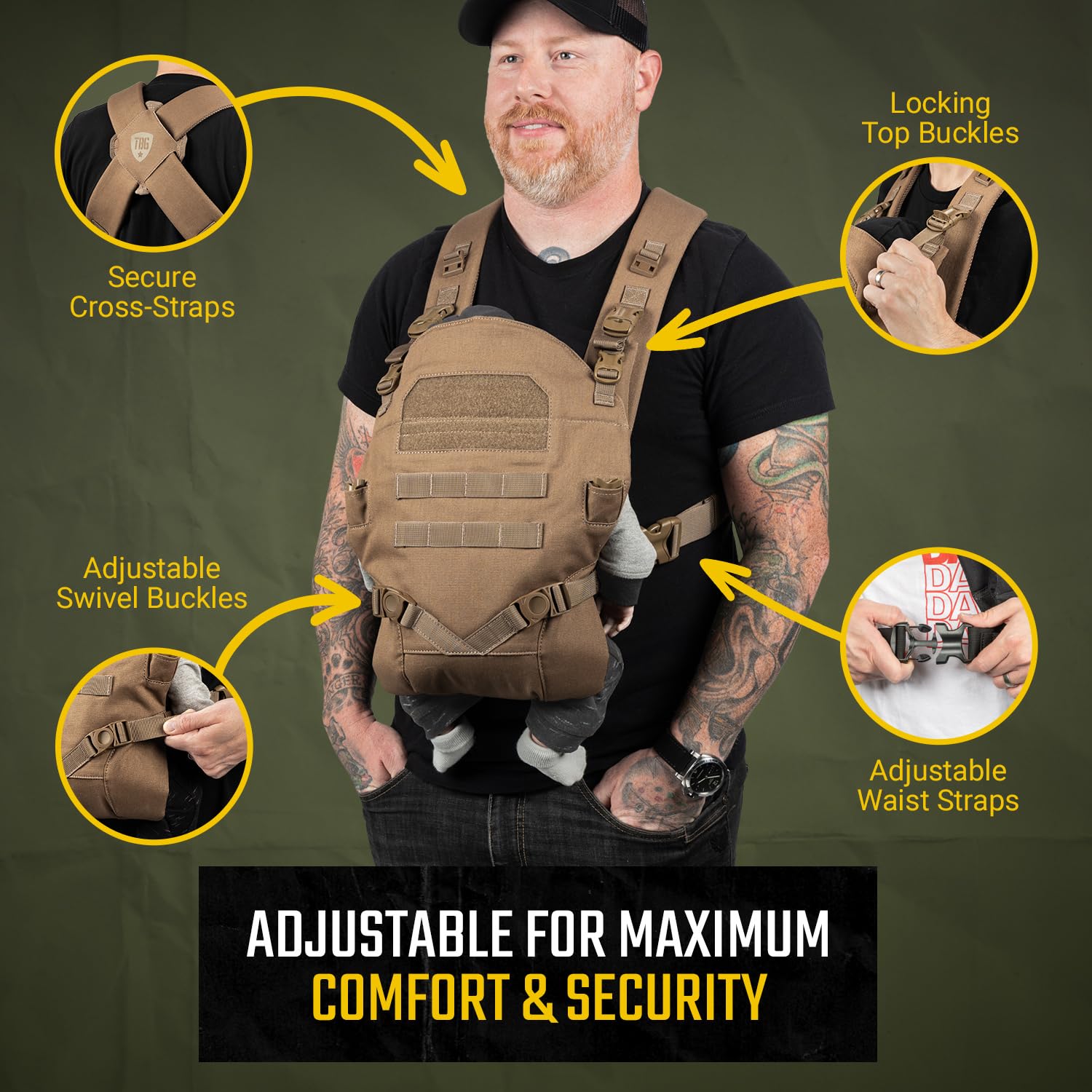 Amazon.com : Tactical Baby Gear Tactical Baby Carrier for Dads