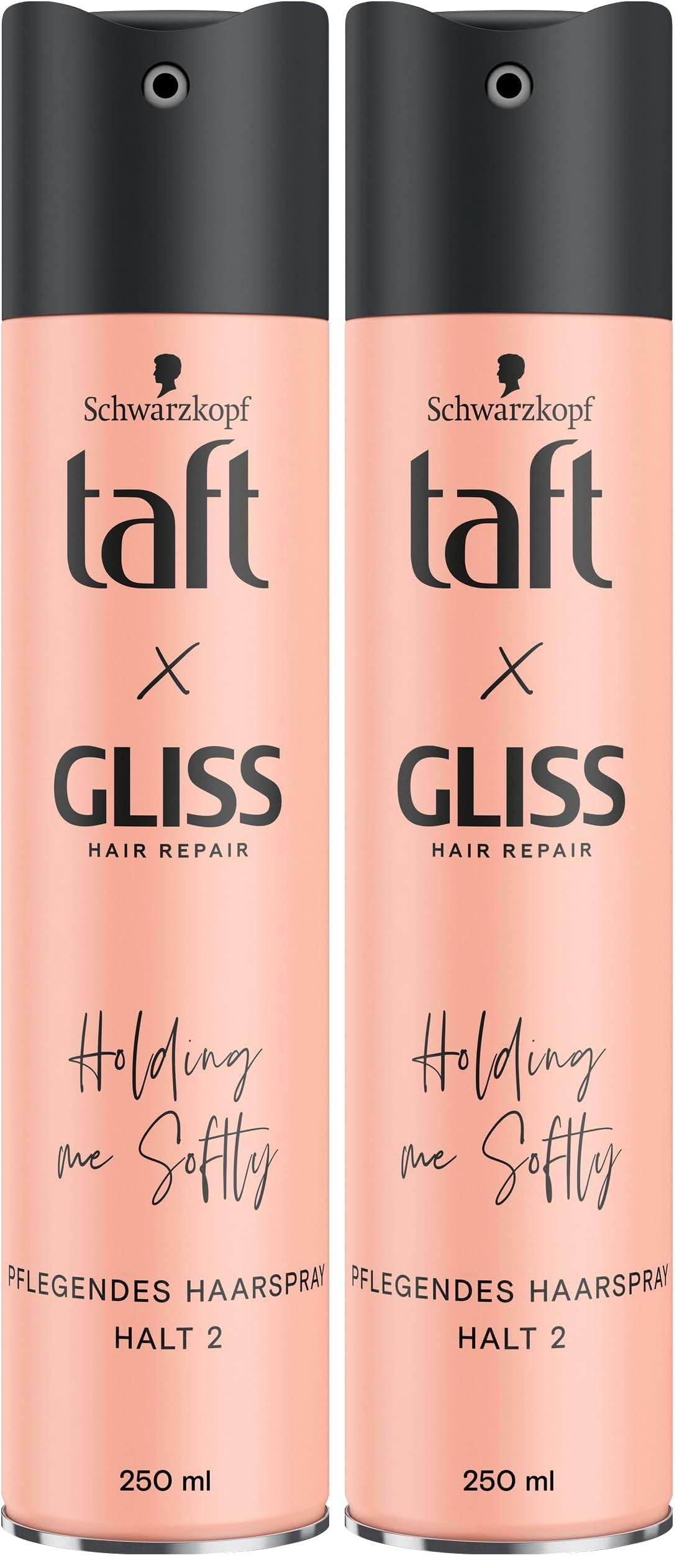 TAFT X GLISS Hold Me Softly Bakım Yapan Saç Spreyi 250 ml (2 paketi)