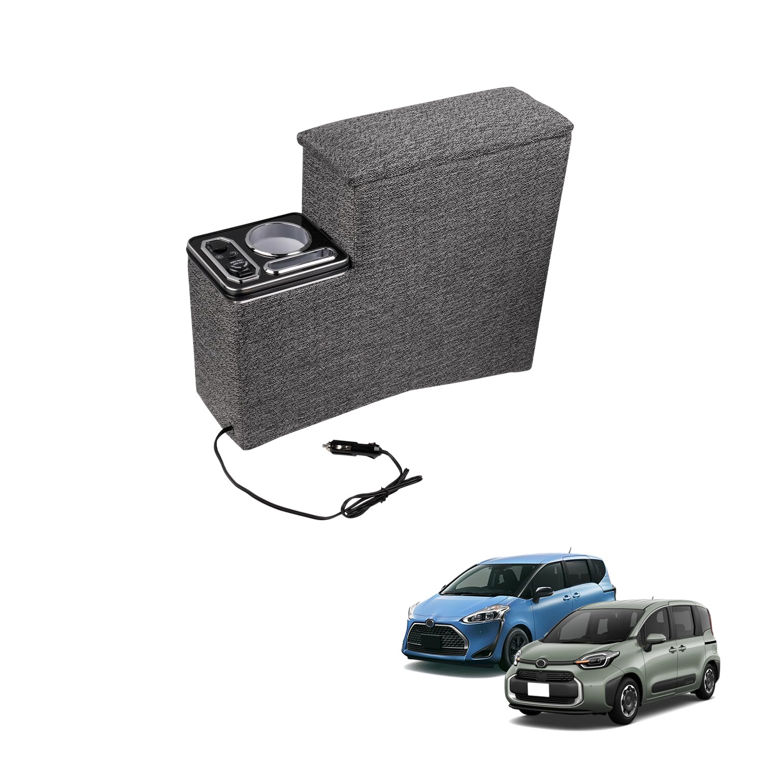 トヨタシエンタ （10系170系専用コンソール ボックスアームレスト　オマケ付き Amazon | Auto Spec シエンタ 10系 シエンタ170系 専用 アームレスト