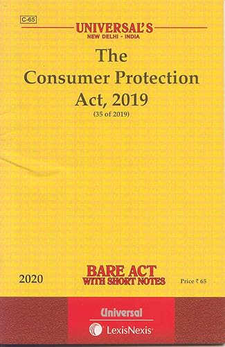 The Consumer Protection Act, 2019- Bare Act with Short Notes