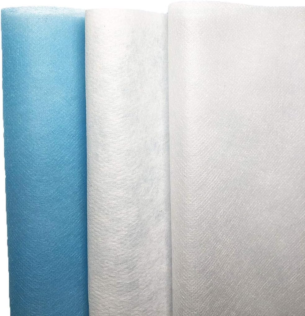 Mask Fabric Meltblown+Nonwoven Filter Fabric Original Cloth Material Cloth Meltblown Filter 3-Layer Face Mask DIY Application (10M)