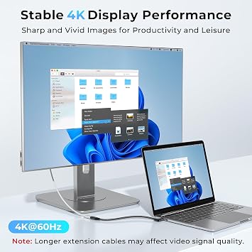 Basesailor Short USB C Extension Cable Right Angle 0.66FT/0.2M, USB C 3.1 3.2 Gen2 10Gbps Male to Female Extender Cord for iPhone 17 Air, iPhone 16 15 Pro Max, iPad Air 4 5 Mini 6 7, MacBook, MagSafe