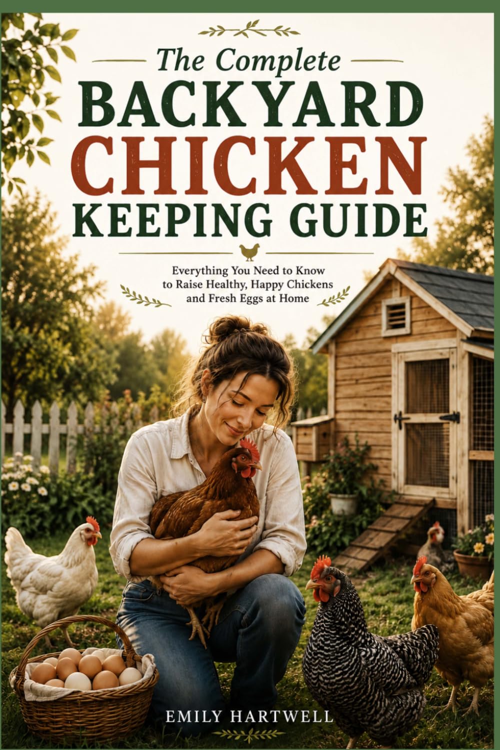 The Complete Backyard Chicken Keeping Guide: A Practical Beginner’s Handbook for Raising Healthy Hens, Building a Simple Coop, Feeding Your Flock, and ... Fresh Eggs (Backyard Poultry Keeping Guides)