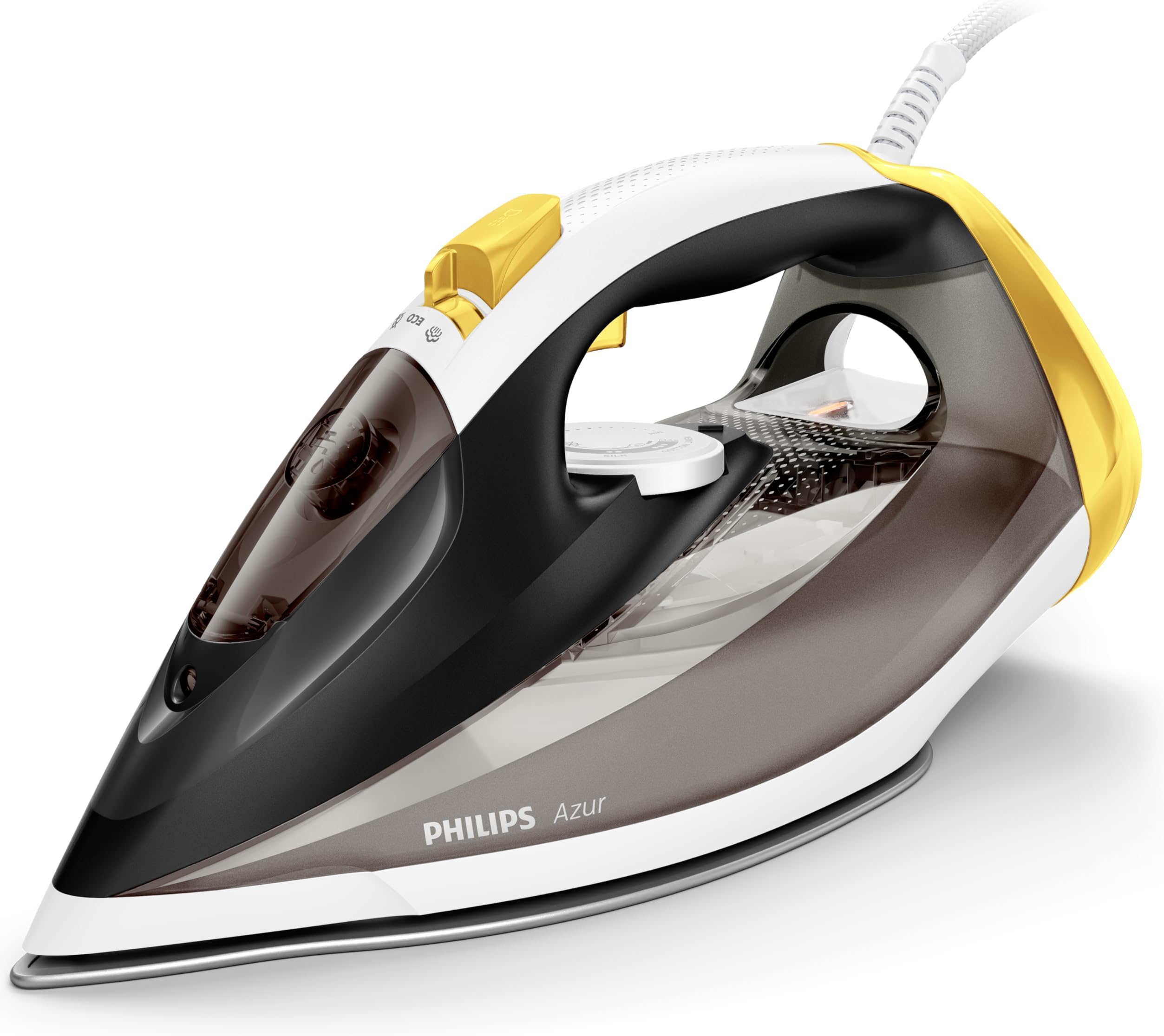 Philips GC4537/86 Azur Steam Iron with Quick Calc Release - 2400W Power