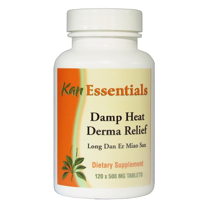 Suplemento em Comprimidos para Gatos Kan Herb Damp Heat Derma Relief VDH120, 120 unidades