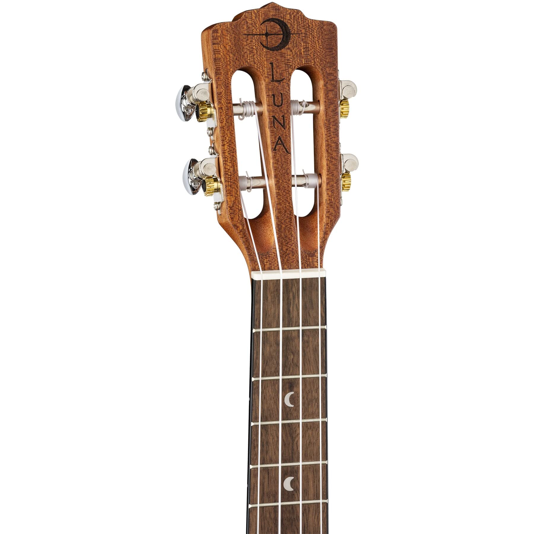 Luna, 4-String Henna Dragon Mahogany Tenor Ukulele with Preamp and Gigbag, Lleno (UKE Hen DRA MAH T) - Image 5
