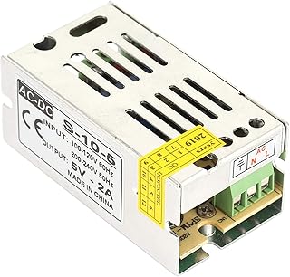 Fonte de Alimentação do Conversor de Tensão, Adaptador de Fonte de Alimentação do Conversor de Comutação 5V DC 10W/25W Luz LED Modo de Comutação da Fonte de Alimentação, (5V 2A)