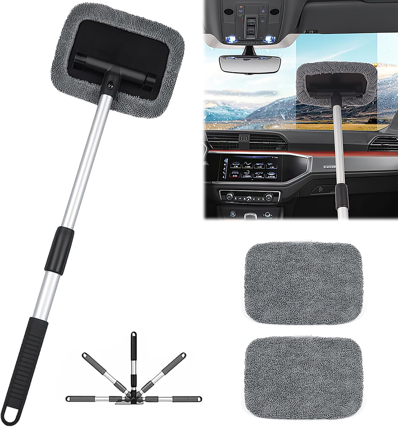 Windshield Window Cleaner Tool, Windshield Wow Car