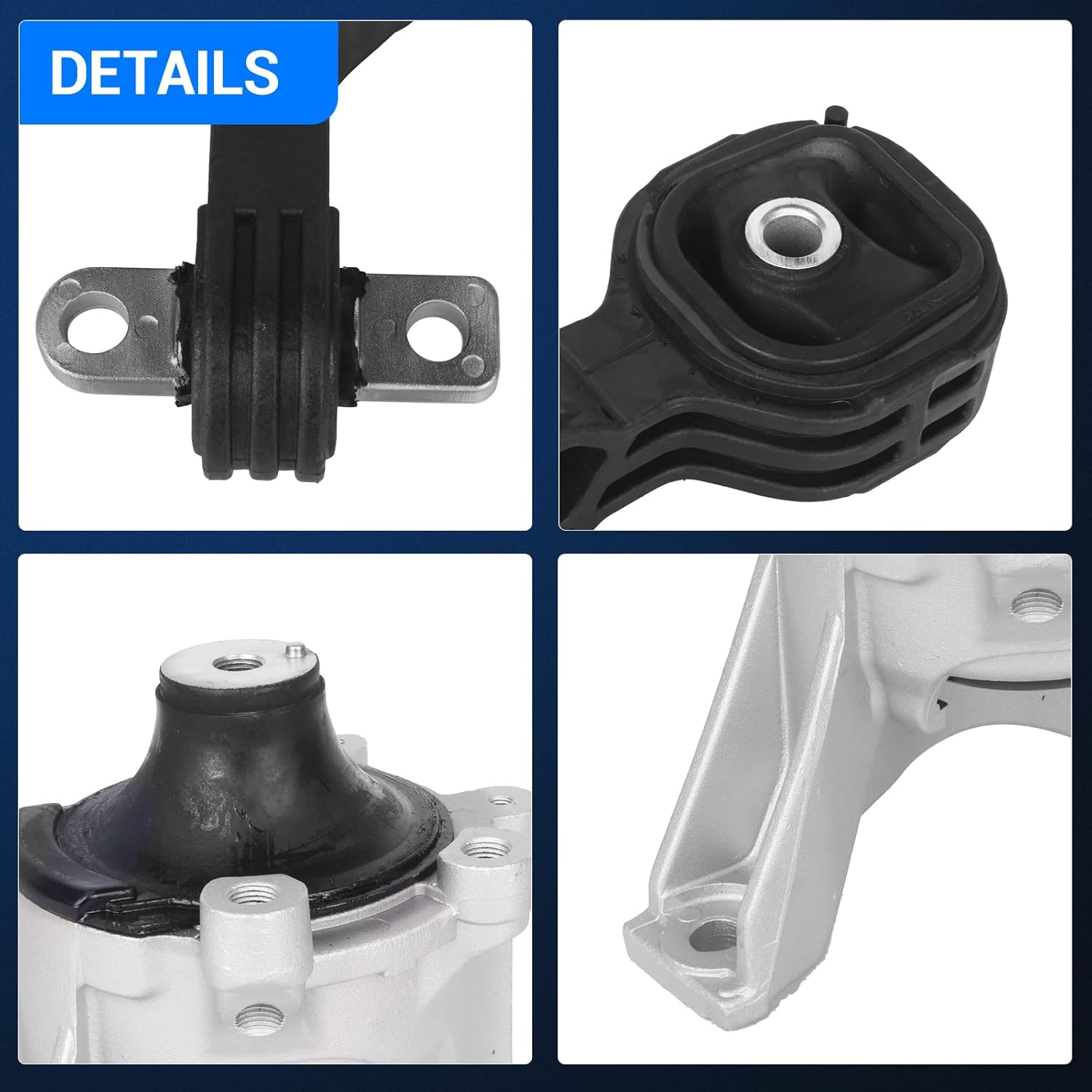 Autoround Engine Motor and Torque Strut Mount Kit Compatible with Honda CR-V 2007-2011 L4 2.4L, Replace OE A4595 A4536 A4535, Set of 3