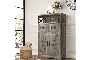 Farmhouse Storage Cabinet: Perfect Pantry Storage Solution