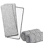 STELLIX Microfiber Small Mop Refill Pad: Washable, Fits Flat Mops, Ideal for Small Buckets (2 Pc, 33×11.5 cm)