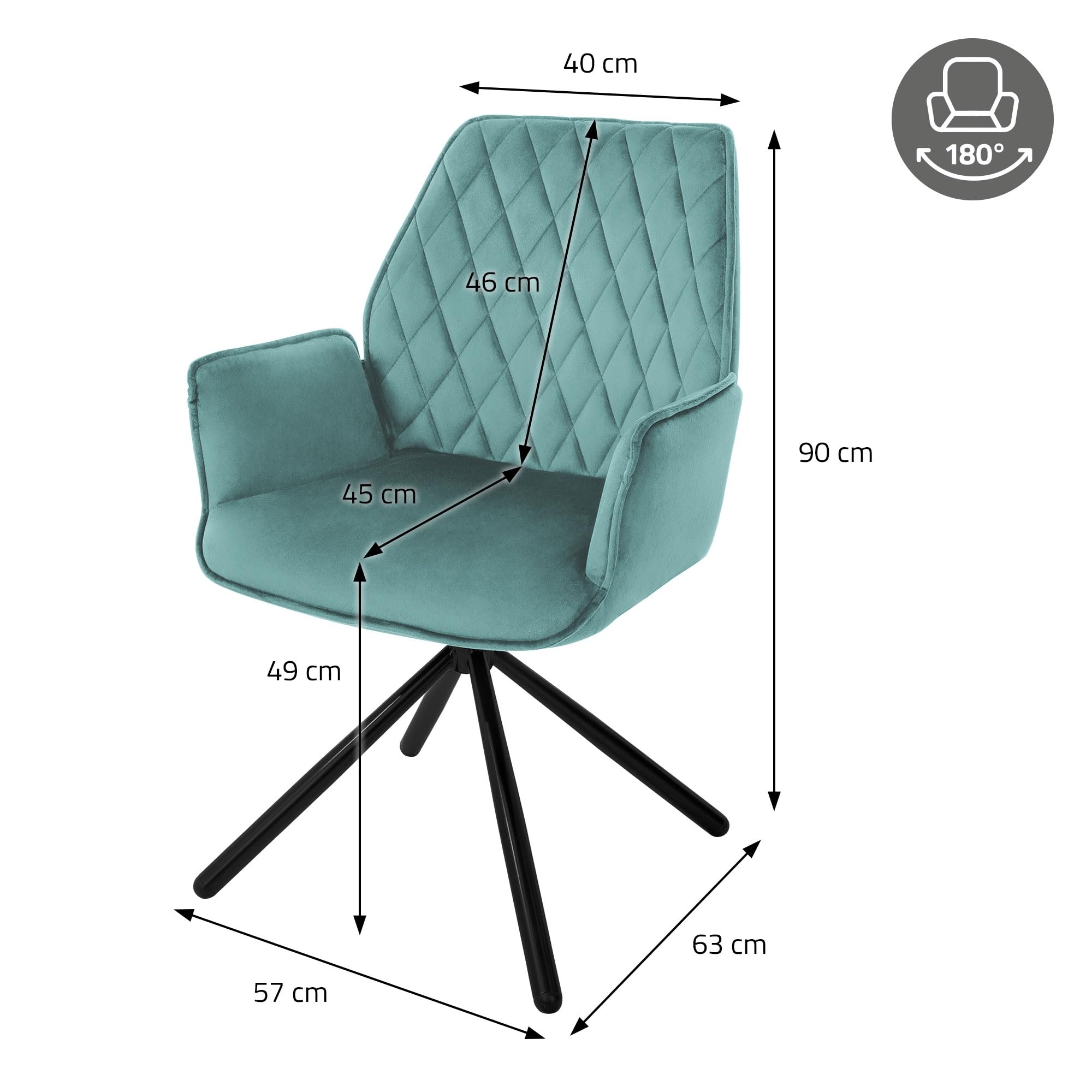 Beige Draaibaar Set van 6 Eetkamerstoelen kopen? ✔️ Tot 24% korting