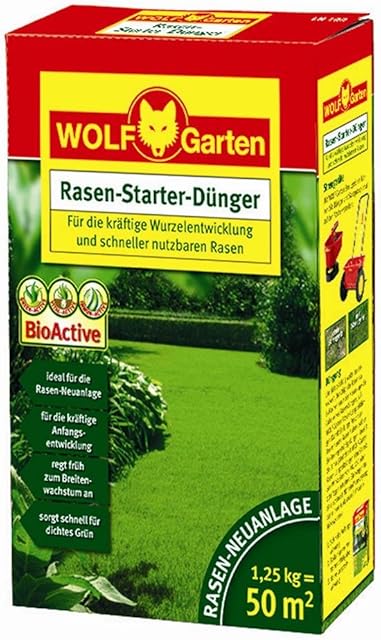WOLF-Garten WOLF Garten WOLF-Garten - Rasen-Starter-Dünger LH 50; 3833020 — Saat & Dünger