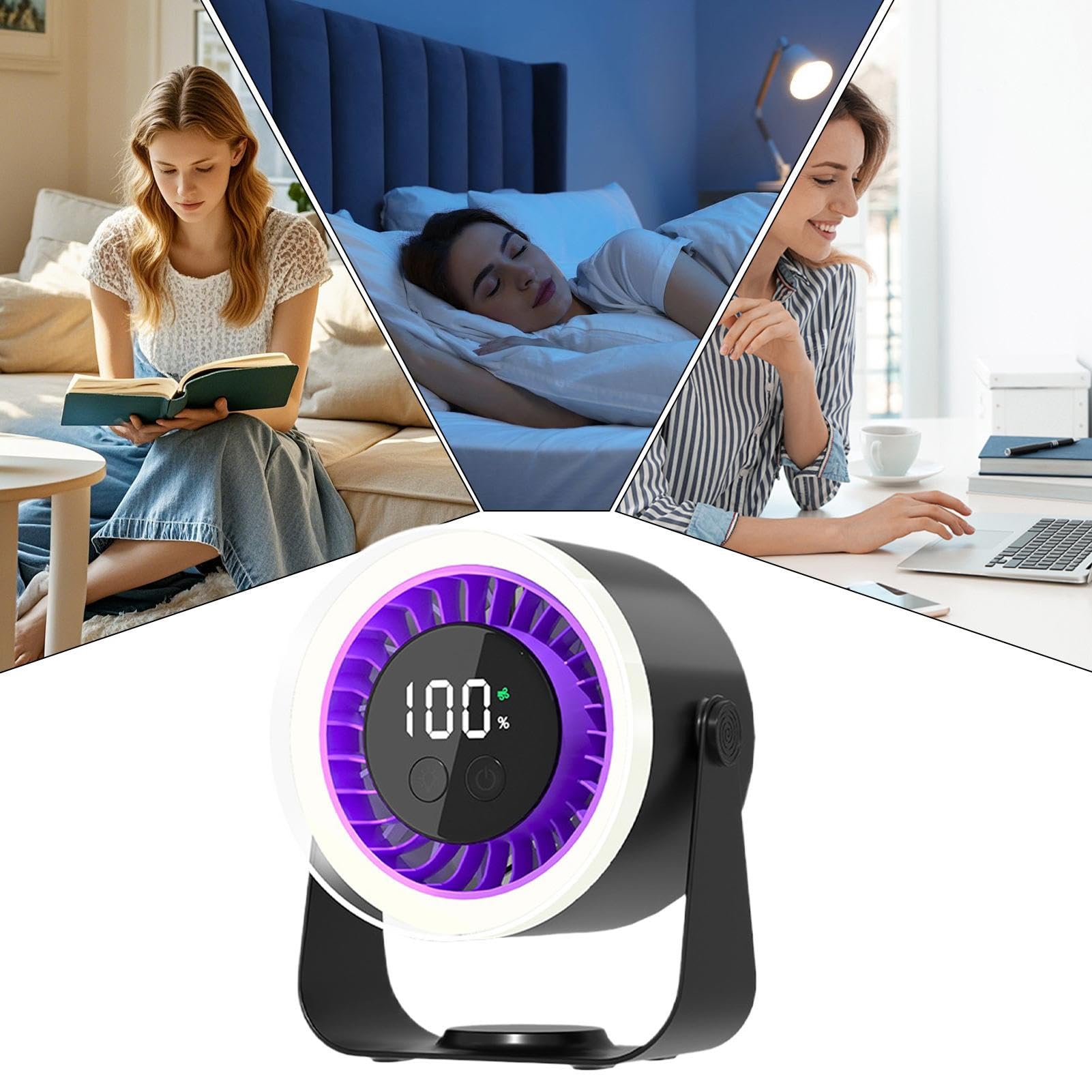 Ventilatore Da Scrivania Rinfrescante Ventilatore ad Aria Fredda Silenzioso