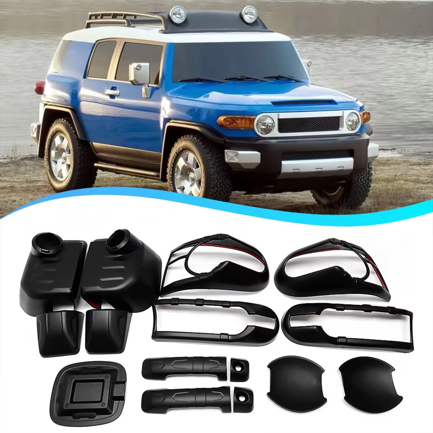 FJクルーザー/トヨタFJ-CRUISER ドアハンドル カバー FJクルーザー/トヨタFJ-CRUISER ドアハンドル カバー