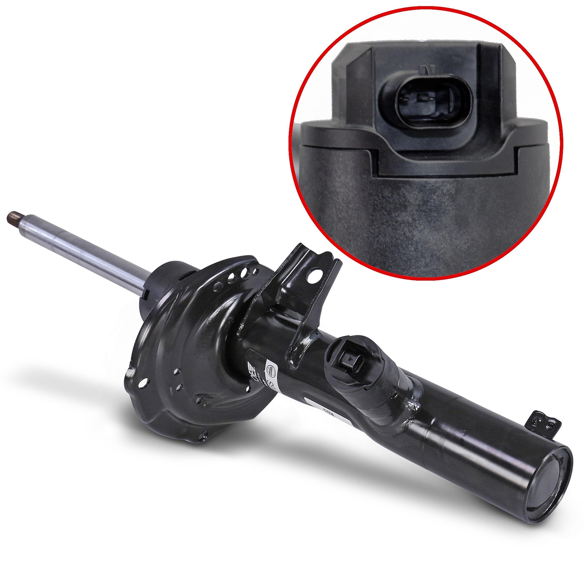 MONROE 2x Amortisseur Jambe de suspension Pression de gaz des deux côtés de l'essieu avant Compatible avec VW Golf 7 3/5 portes 5G1, BQ1, BE1, BE2 C2516S
