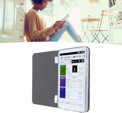 Miniatura 7 de Lector de libros electrónicos, dispositivos de lectura de libros electrónicos de 5 pulgadas con pantalla táctil LCD a color, 1+8 GB,