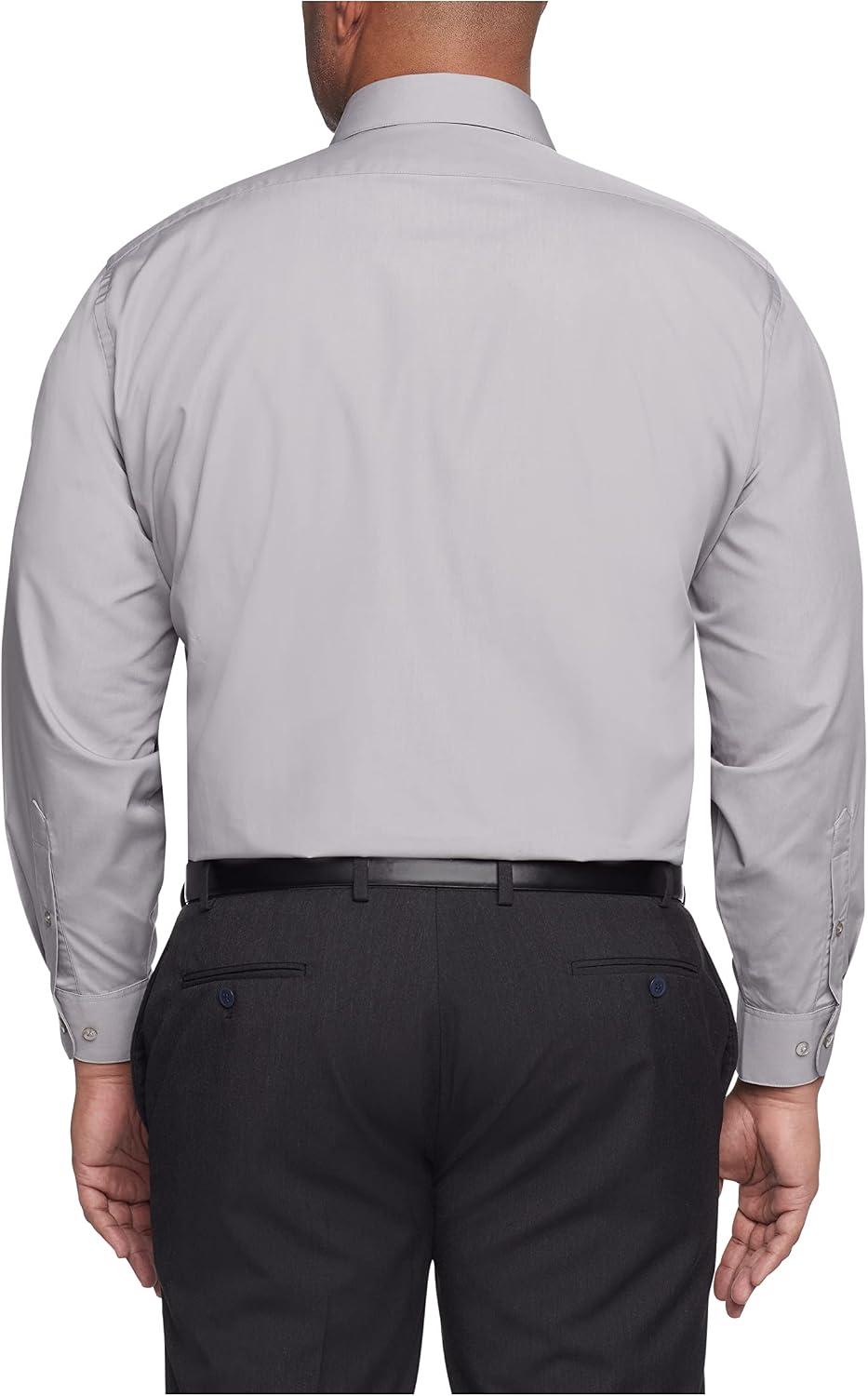Van Heusen Men's Big Fit Poplin Dress Shirt (Big & Tall) image 2