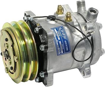 New A/C Compressor for Sanden SD511 & H07-12V - 2A Groove - 5104 RQ