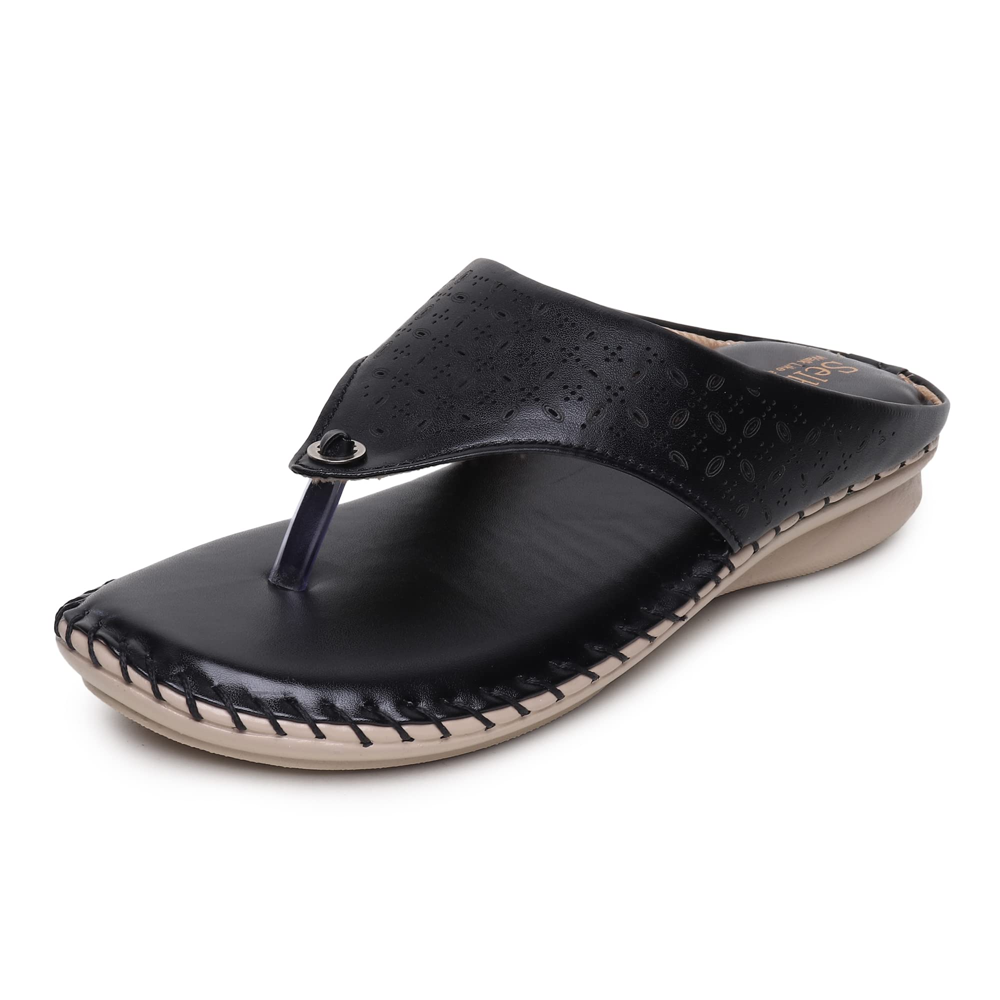 SELBRO Soft doctor V Shape Slippers for Womens & Girls || Orthopedic footwear for Women with extra Cushion DR-60 (B0BNVLC1H2) Amazon Price History, Amazon Price Tracker