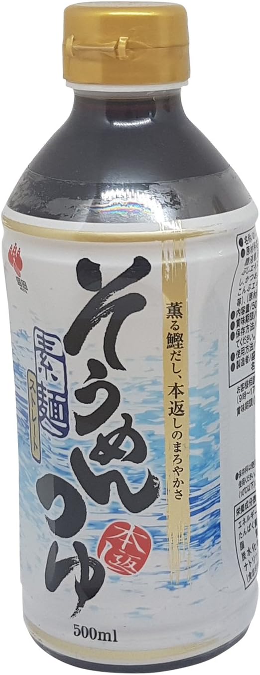 Morita Soup Base for Somen (Soumen Tsuyu Straight) 500ml