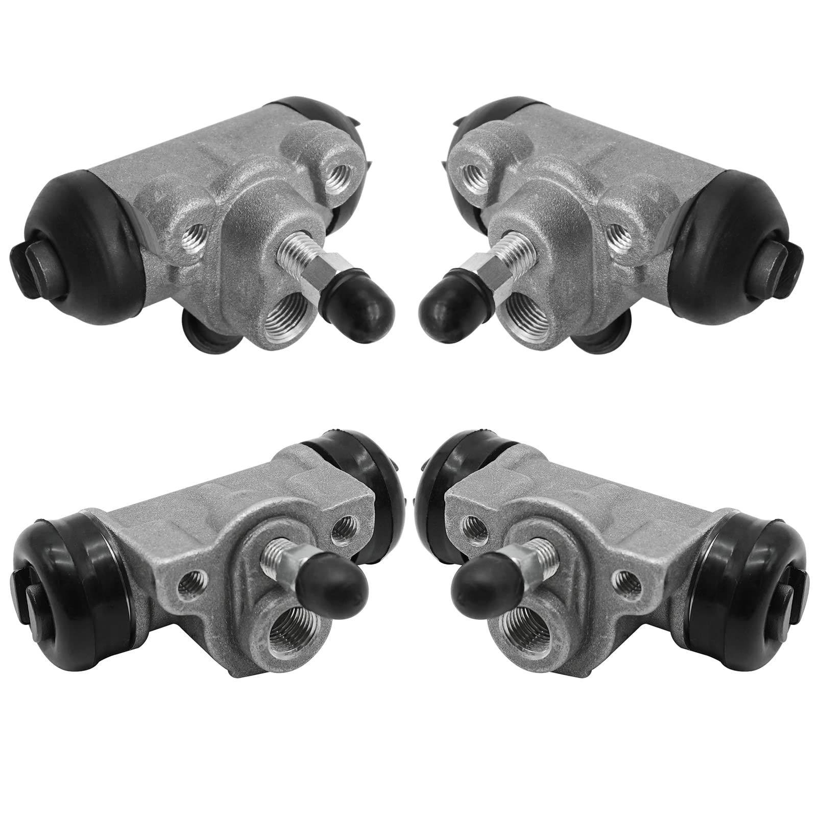 Yourelia　④ Amazon.com: Front Rear Brake Wheel Cylinders All 4 Fit for