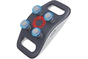 【Upgraded】MeBak 3 Massage Gun, 4X More Effective Pain Therapy at Home with Near-LED