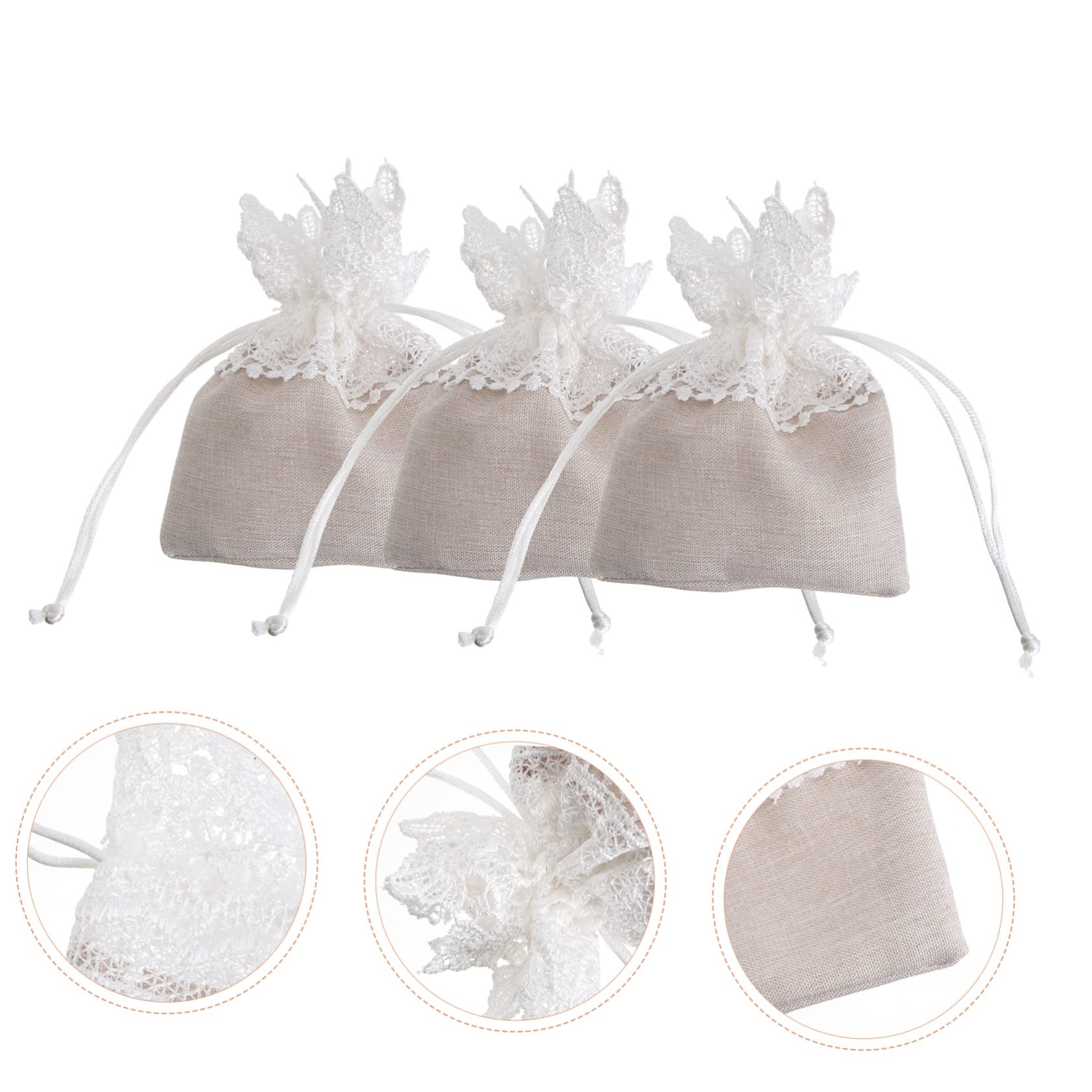 Healeved 18pezzi Borsa Per Caramelle Elegante Raso Sacchetto Per Matrimonio e Compleanni Perfetta Per Decorazioni Festive e Imballaggio Di Dolciumi