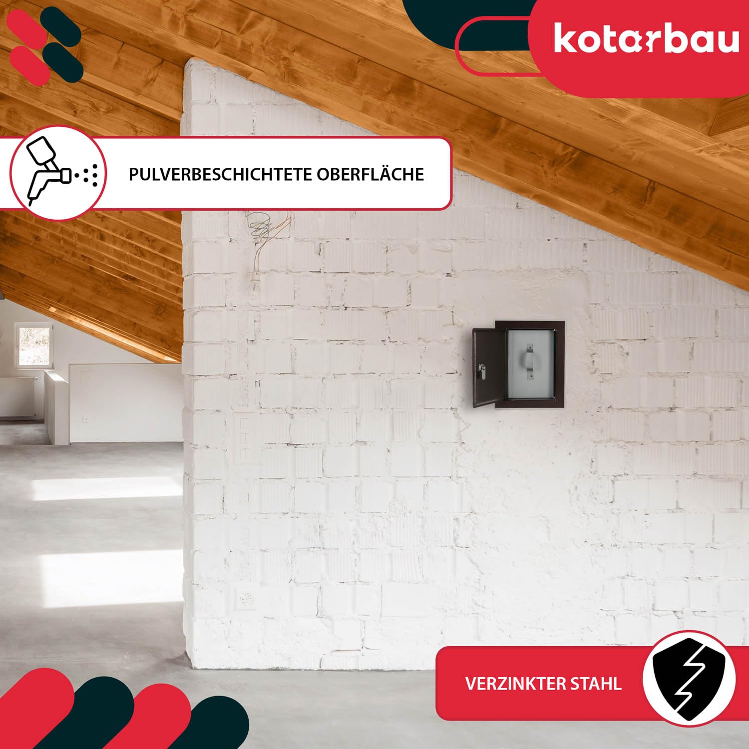 KOTARBAU® Drzwi kominkowe 155 x 205 mm miedziane antyczne drzwi pieca z osłoną termiczną do otwierania za pomocą śrubokręta lub monety